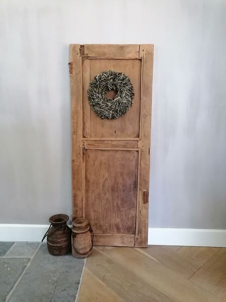 Stoer & Stijlvol oud houten paneel deur- Stoer & Stijlvol